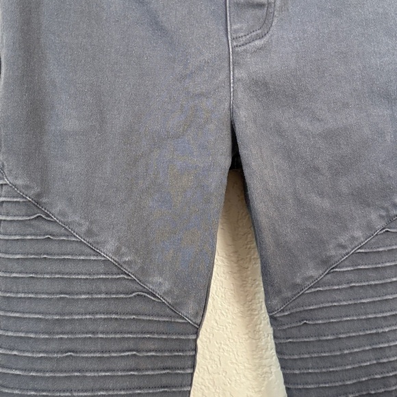 Umgee Moto Skinny Jean Stretch Gray size Small - Picture 7 of 12